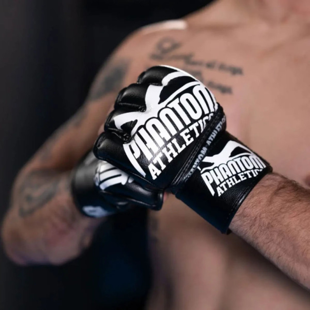 Рукавички для MMA Phantom Blackout Black S/M (PHMMAG1648-SM)