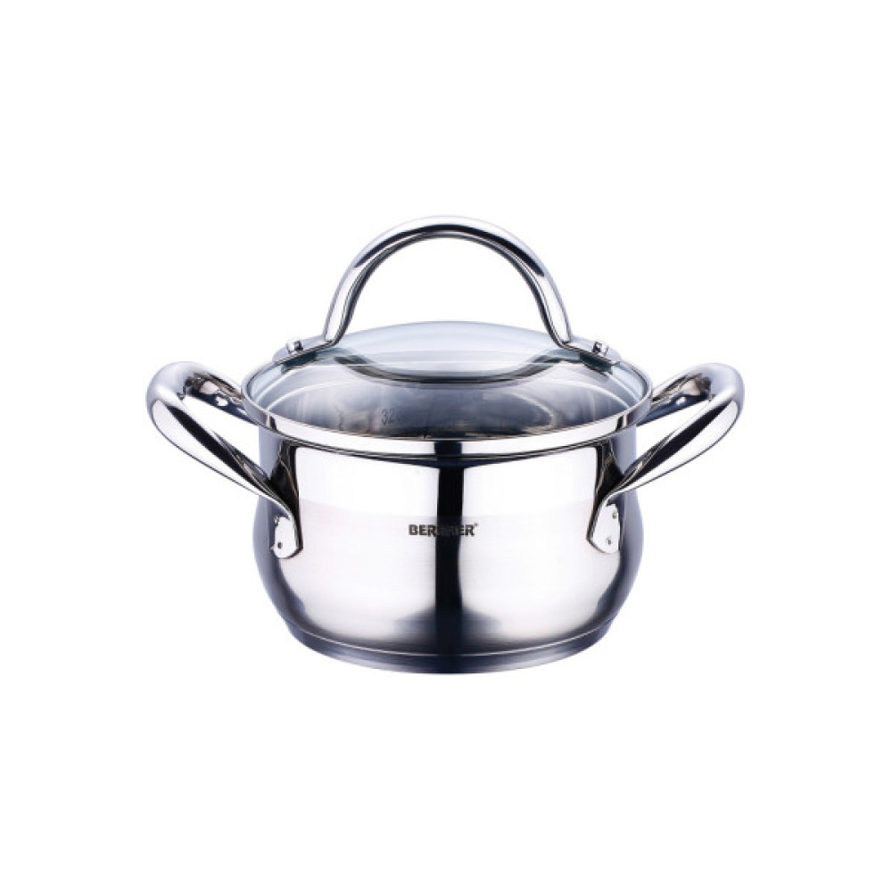 Каструля Bergner Gourmet, з кришкою 1.7 л (BG-6506)