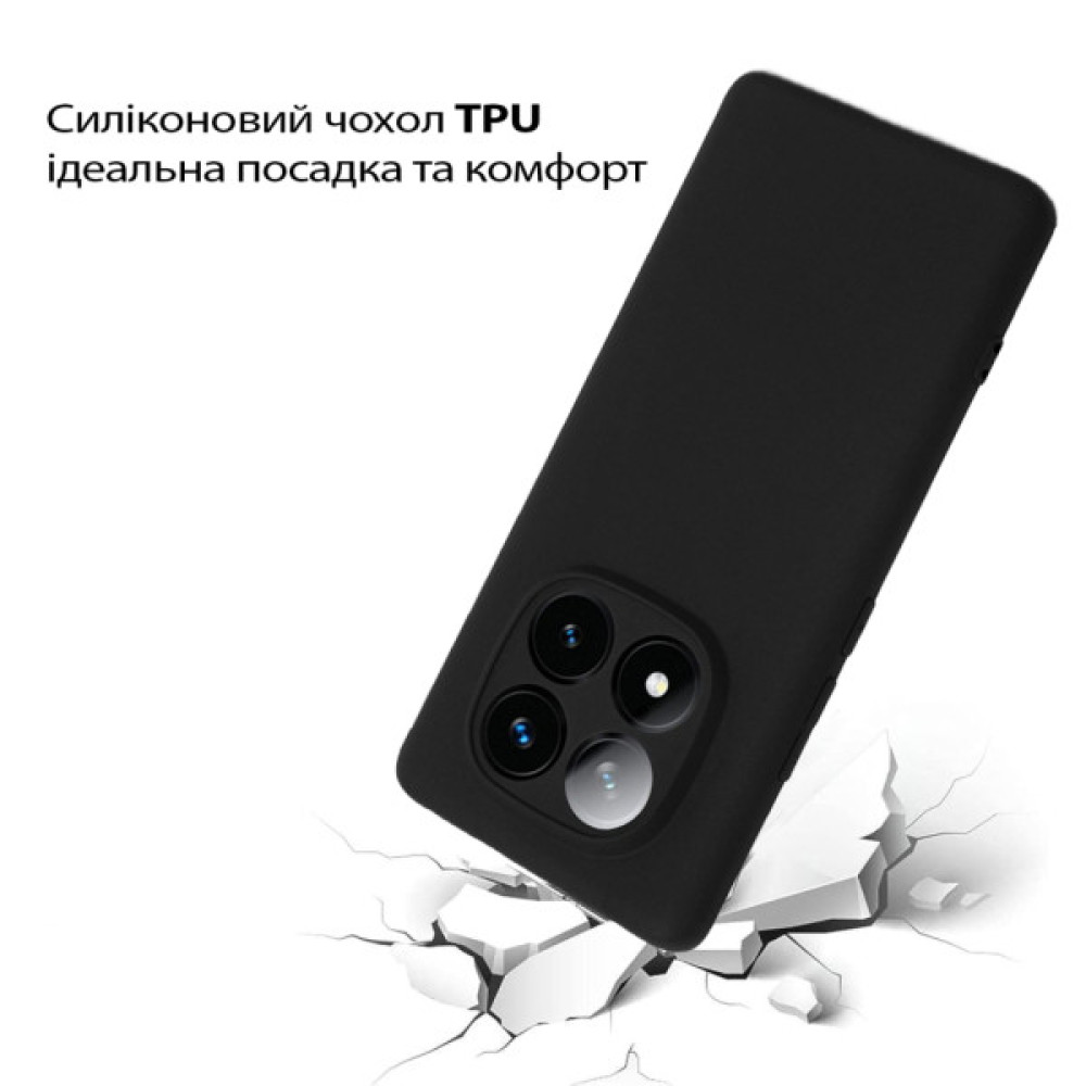 Чохол до мобільного телефона BeCover Poco X7 Black (713777) Чохол до мобільного телефона BeCover Poco X7 Black (713777)