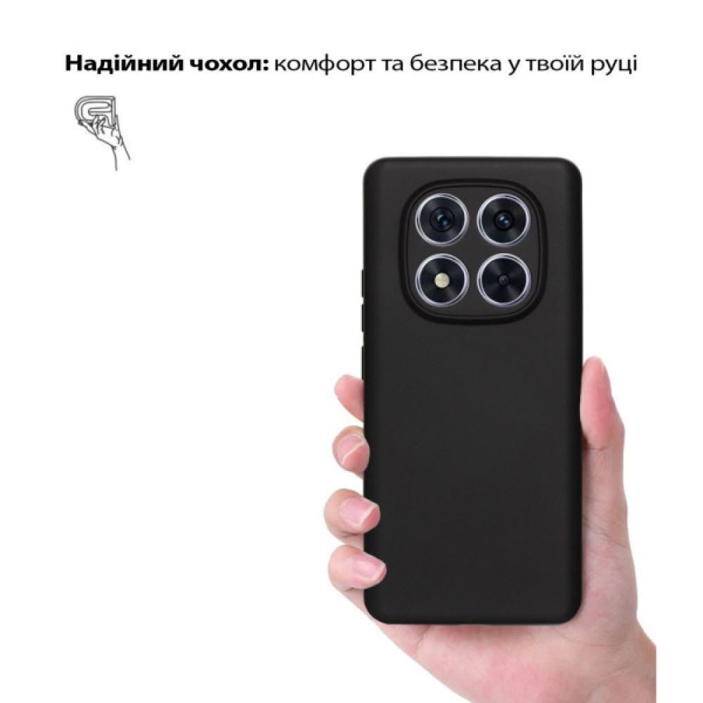 Чохол до мобільного телефона BeCover Poco X7 Black (713777) Чохол до мобільного телефона BeCover Poco X7 Black (713777)