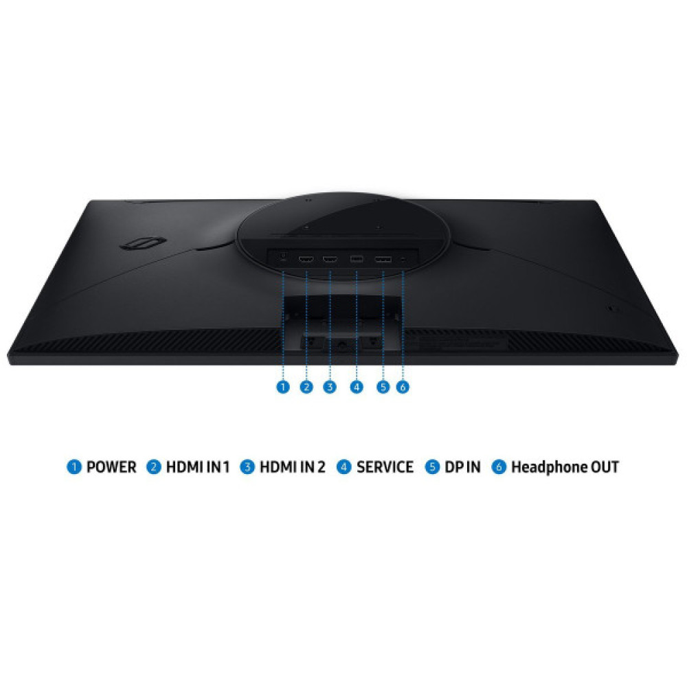 Монітор Samsung 27" Odyssey G5 27FG532E 2*HDMI, DP, IPS, 2560x1440, 240Hz, 0.3ms