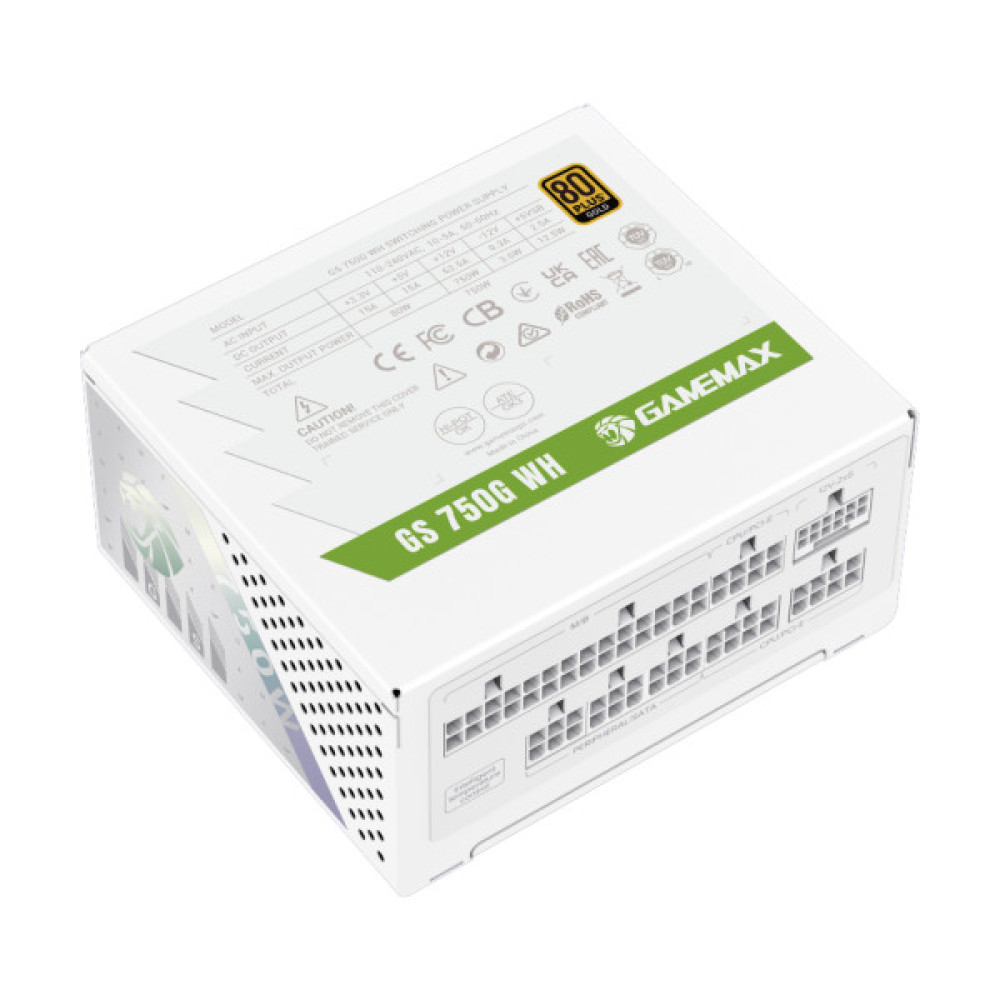 Блок живлення Gamemax 750W (GS 750G WH V25)