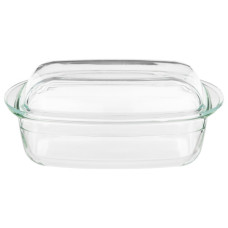 Форма для випікання Ardesto Black Mars 33x19x13см, прямокутна, прозорий (AR2409BGB)