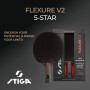 Ракетка для настільного тенісу Stiga Ракетка для настільного тенісу Stiga Flexure 5 Star ver.2 FL (1215-1205-3 (931707) Ракетка для настільного тенісу Stiga Ракетка для настільного тенісу Stiga Flexure 5 Star ver.2 FL (1215-1205-3 (931707)