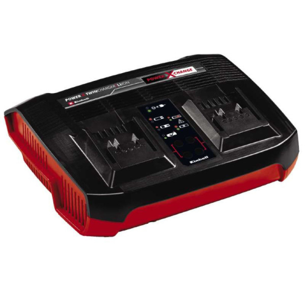 Набір акумулятора та зарядного пристрою Einhell Twincharger Kit PXC, 2х18В, 4.0А•год , 2.2 кг