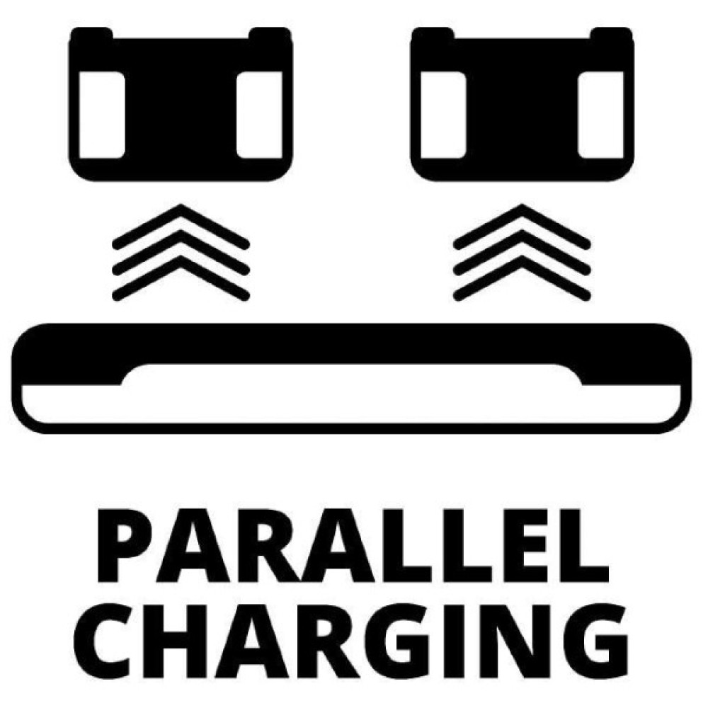 Набір акумулятора та зарядного пристрою Einhell Twincharger Kit PXC, 2х18В, 4.0А•год , 2.2 кг