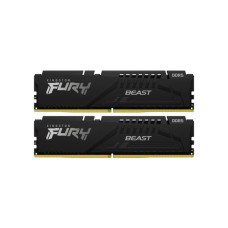 Модуль пам'яті для комп'ютера DDR5 128GB (2x64GB) 5600 MHz Beast Black Kingston Fury (ex.HyperX) (KF556C40BBK2-128) Модуль пам'яті для комп'ютера DDR5 128GB (2x64GB) 5600 MHz Beast Black Kingston Fury (ex.HyperX) (KF556C40BBK2-128)