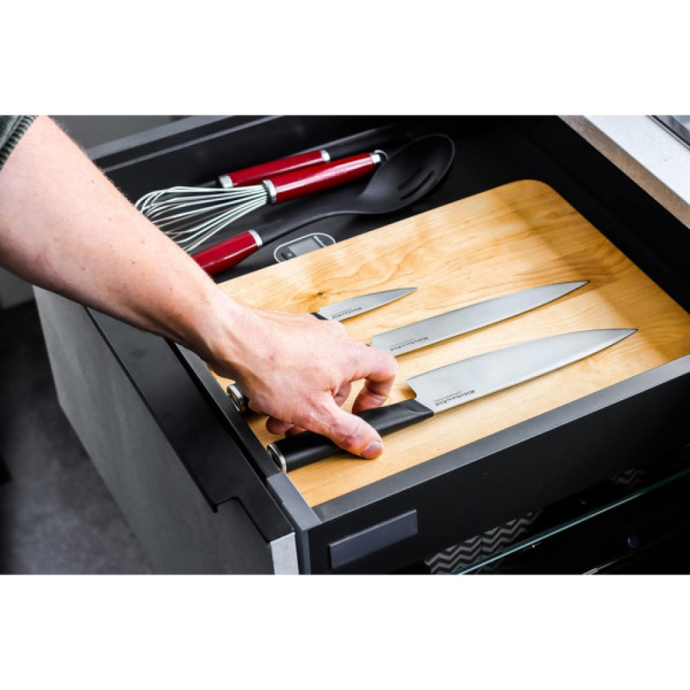 Набір ножів KitchenAid Classic з захисними чохлами, 3 предмети (KEG3PTHEOHOBA)