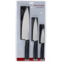 Набір ножів KitchenAid Classic з захисними чохлами, 3 предмети (KEG3PTHEOHOBA)