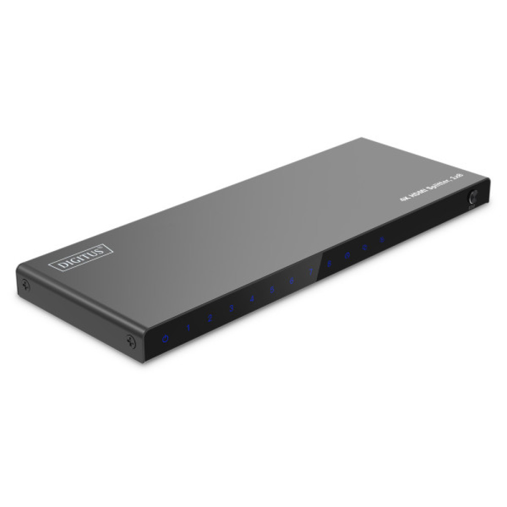 Відеосплітер DIGITUS HDMI (INx1 - OUTx8), 4K