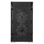 Корпус SilverStone Fara FAH1MB-PRO без БЖ, 1xUSB3.0, 2xUSB2.0, 3x120мм, ARGB VGA 320мм, LCS ready, TG Side Panel, mATX, чорний
