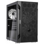 Корпус SilverStone Fara FAH1MB-PRO без БЖ, 1xUSB3.0, 2xUSB2.0, 3x120мм, ARGB VGA 320мм, LCS ready, TG Side Panel, mATX, чорний
