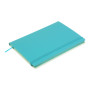 Книга записна Buromax TOUCH ME А5 96 аркушів лінія, бірюзовий (BM.295202-35) Книга записна Buromax TOUCH ME А5 96 аркушів лінія, бірюзовий (BM.295202-35)