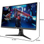 Монітор Asus 27" ROG Strix XG27AQV 2xHDMI, DP, Audio, IPS, 2560x1440, 170Hz, 1ms, sRGB 120%, CURVED, AdaptiveSync, Pivot, HDR400 Монітор Asus 27" ROG Strix XG27AQV 2xHDMI, DP, Audio, IPS, 2560x1440, 170Hz, 1ms, sRGB 120%, CURVED, AdaptiveSync, Pivot, HDR400