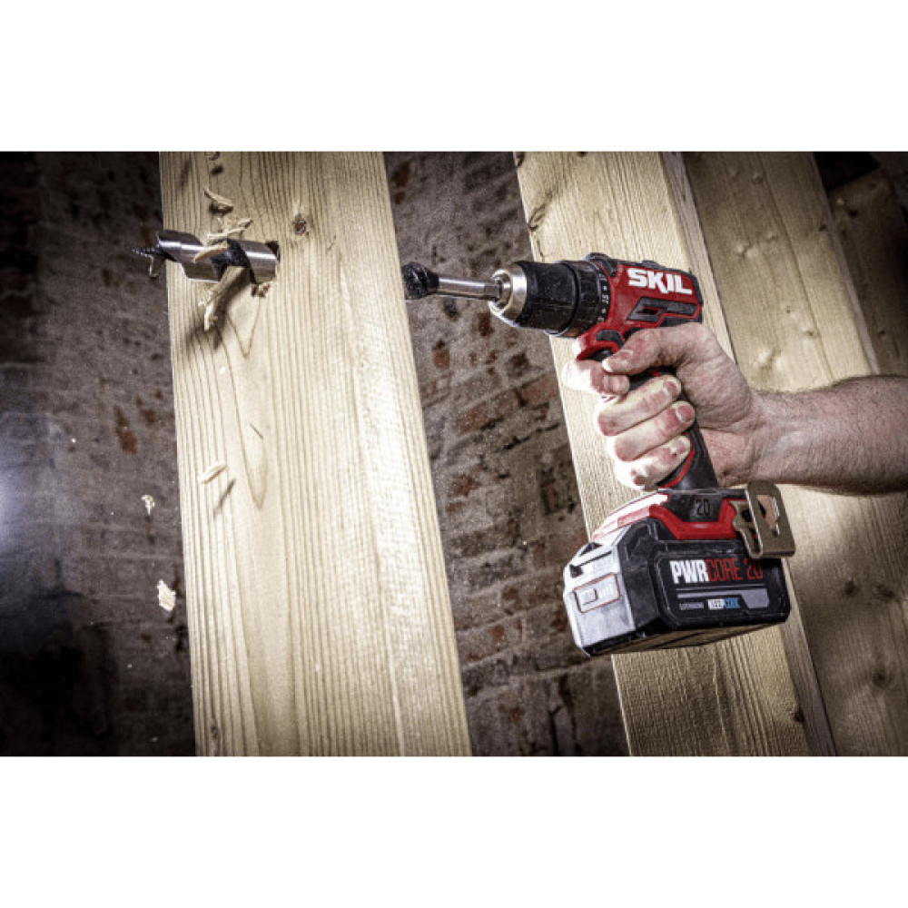 Шурупокрут-дриль акумуляторний SKIL 3065 CA Compact 20В 1х2.5А·год 60Нм 500·1800об/хв 0.9кг