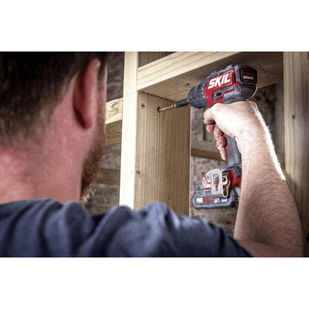 Шурупокрут-дриль акумуляторний SKIL 3065 CA Compact 20В 1х2.5А·год 60Нм 500·1800об/хв 0.9кг