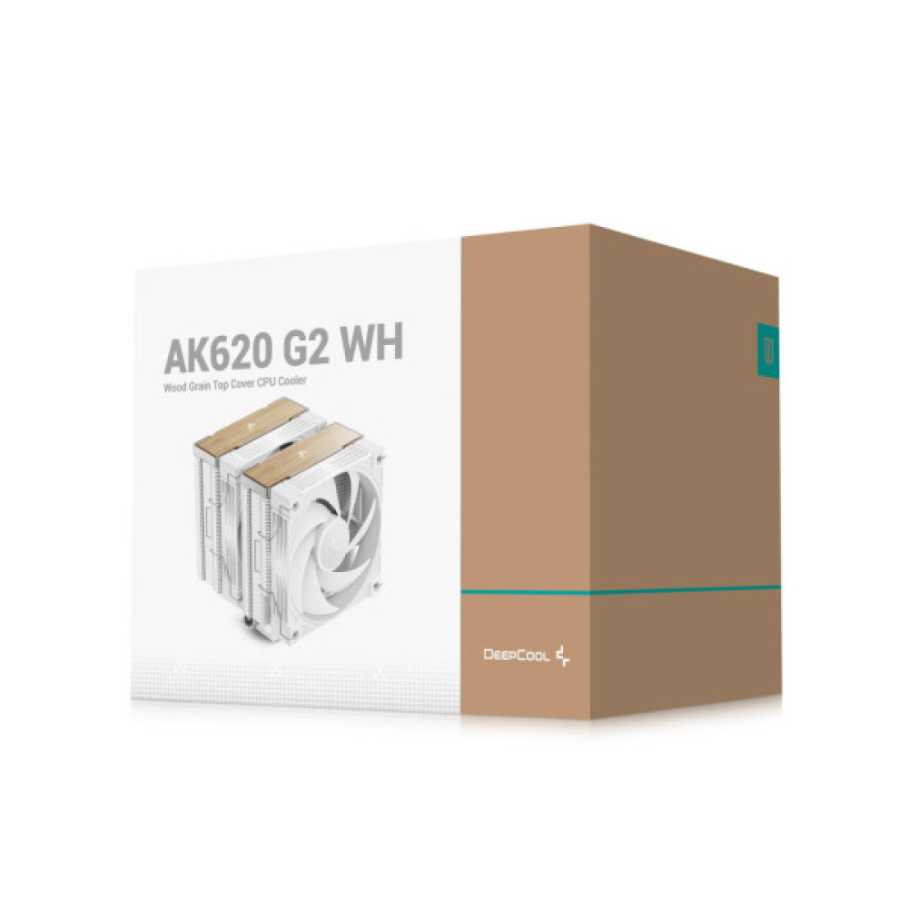 Кулер до процесора Deepcool AK620 G2 WH (R-AK620G2-WHNNMN-GJD)