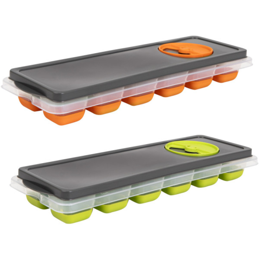 Форма для льоду Herevin Ice Cube Orange-Green MIX (161020-560)