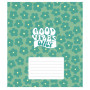 Зошит Школярик Good vibes only 18 аркушів лінія (018-3561L)