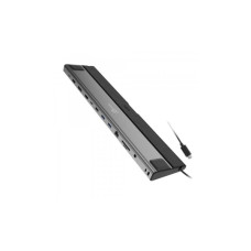 Порт-реплікатор J5create Dock-Station USB-C 12-in-1 (HDMI/DP/PD/USB-A/USB-C/LAN/картридер/audio) (JCD554-N)
