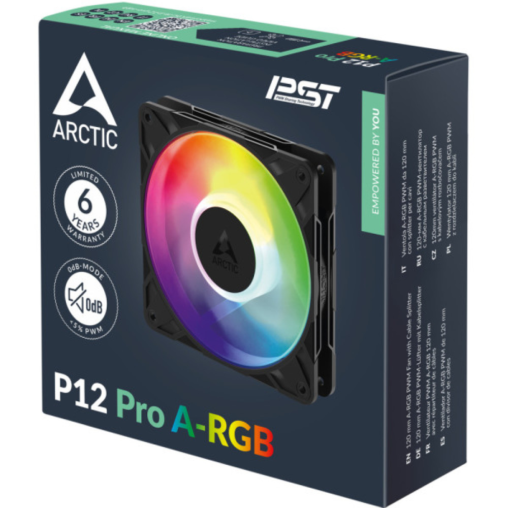 Кулер до корпусу Arctic P12 PRO A-RGB (ACFAN00309A)