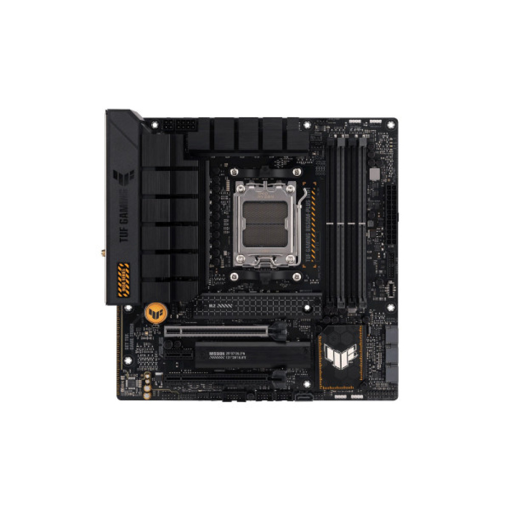 Материнcька плата ASUS TUF GAMING B650M-PLUS WIFI sAM5 B650 4xDDR5 M.2 HDMI DP WiFi BT mATX