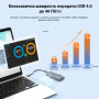 Кишеня зовнішня Maiwo M.2 SSD NVMe 2280 ч-з USB4.0 Type-C 40Gbps (K1695) Кишеня зовнішня Maiwo M.2 SSD NVMe 2280 ч-з USB4.0 Type-C 40Gbps (K1695)