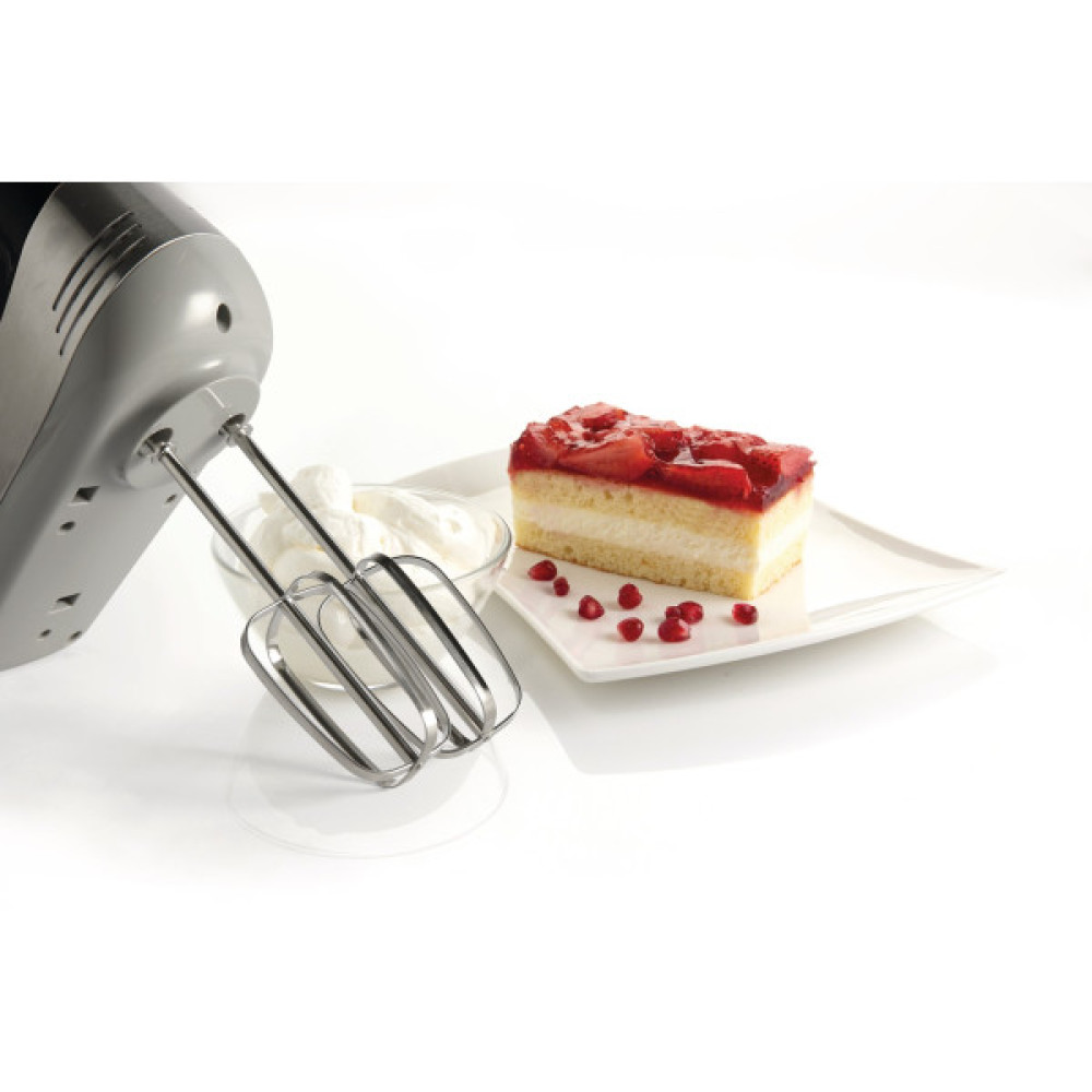 Міксер Gorenje ручний 500Вт, насадки-4 вінчика, турборежим, чорний