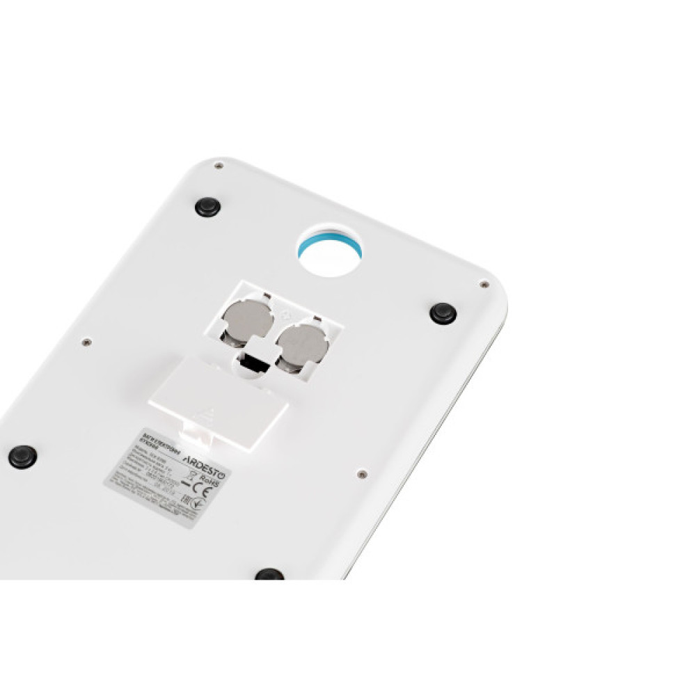 Ваги ARDESTO кухонні, 5кг, CR2032x2 в комплекті, скло, чорний