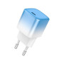 Зарядний пристрій HOCO C101A USB-C PD20W + cable USB-C to Lightning Ice Blue (6931474769381) Зарядний пристрій HOCO C101A USB-C PD20W + cable USB-C to Lightning Ice Blue (6931474769381)