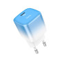 Зарядний пристрій HOCO C101A USB-C PD20W + cable USB-C to Lightning Ice Blue (6931474769381) Зарядний пристрій HOCO C101A USB-C PD20W + cable USB-C to Lightning Ice Blue (6931474769381)