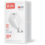 Зарядний пристрій ColorWay C101C GaN Mini 20W PD PPS USB-C white (CW-CHS059PD-WT) Зарядний пристрій ColorWay C101C GaN Mini 20W PD PPS USB-C white (CW-CHS059PD-WT)
