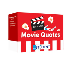 Навчальний набір English Student Картки для вивчення англійської мови Movie Quotes (укр.) (591226002)