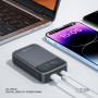 Батарея універсальна XO 10000mAh, PD/30W, QC/22.5W, PPS/33W, black (PR232_Black) Батарея універсальна XO 10000mAh, PD/30W, QC/22.5W, PPS/33W, black (PR232_Black)