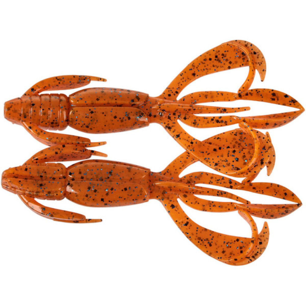 Силікон рибальський Keitech Crazy Flapper 2" (8 шт/уп) EA13 spicy mustard/blue (1551.14.58)