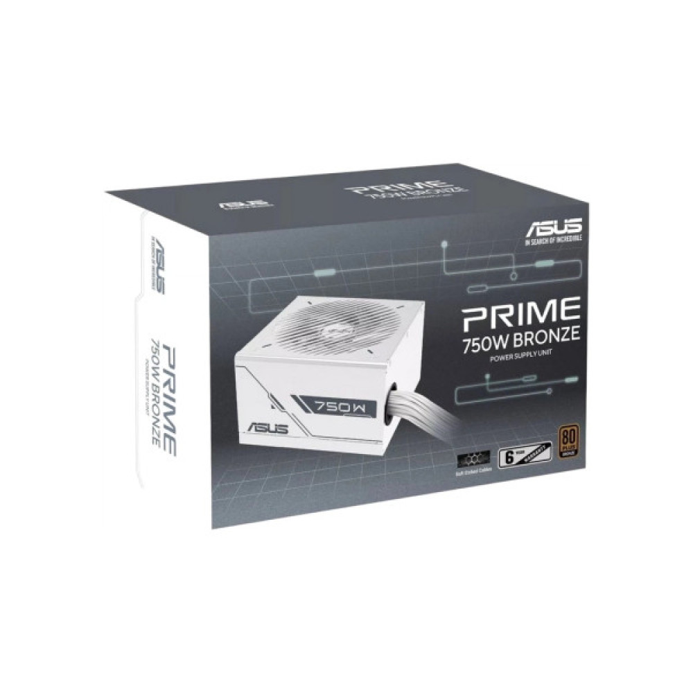 Блок живлення ASUS 750W PRIME-750B-WHITE (90YE00Y3-B0NA00)