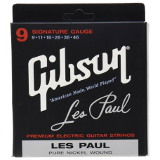 Струни для гітари Gibson SEG-LP9 Les Paul Pure Nickel Wound (09-42) (A001569)