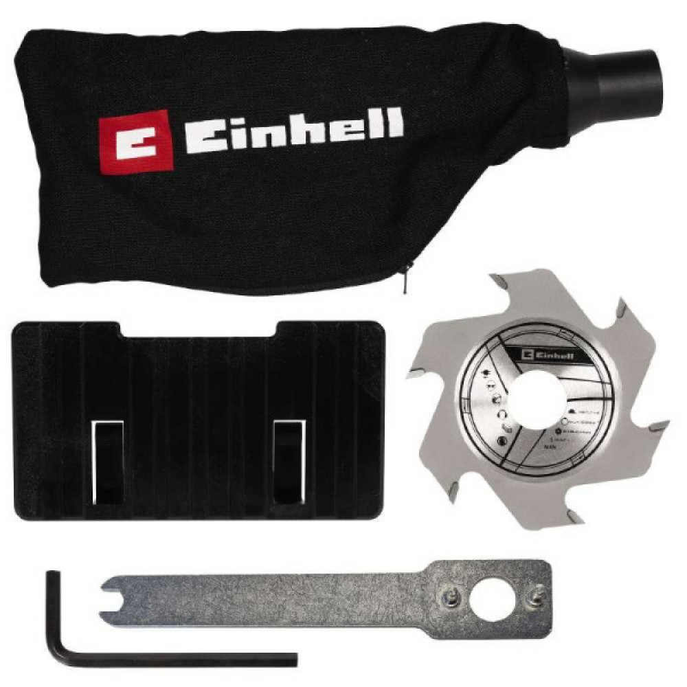 Фрезер ламельний акумуляторний Einhell TE-BJ 18LI - Solo 18В диск 100х22х3.8 мм 6500об·хв 2.18кг без АКБ та ЗП