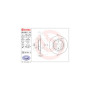 Гальмівний диск Brembo 08.9511.10
