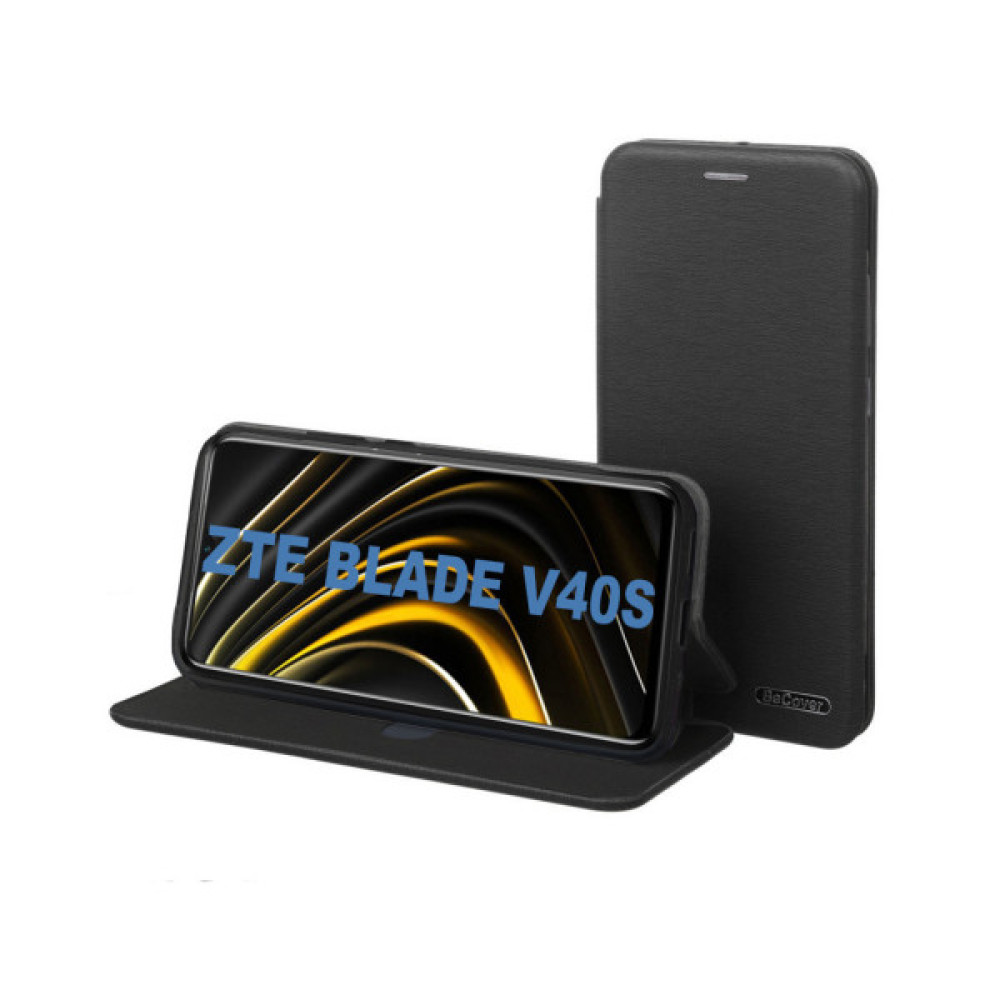 Чохол до мобільного телефона BeCover Exclusive ZTE Blade V40s Black (710286) Чохол до мобільного телефона BeCover Exclusive ZTE Blade V40s Black (710286)