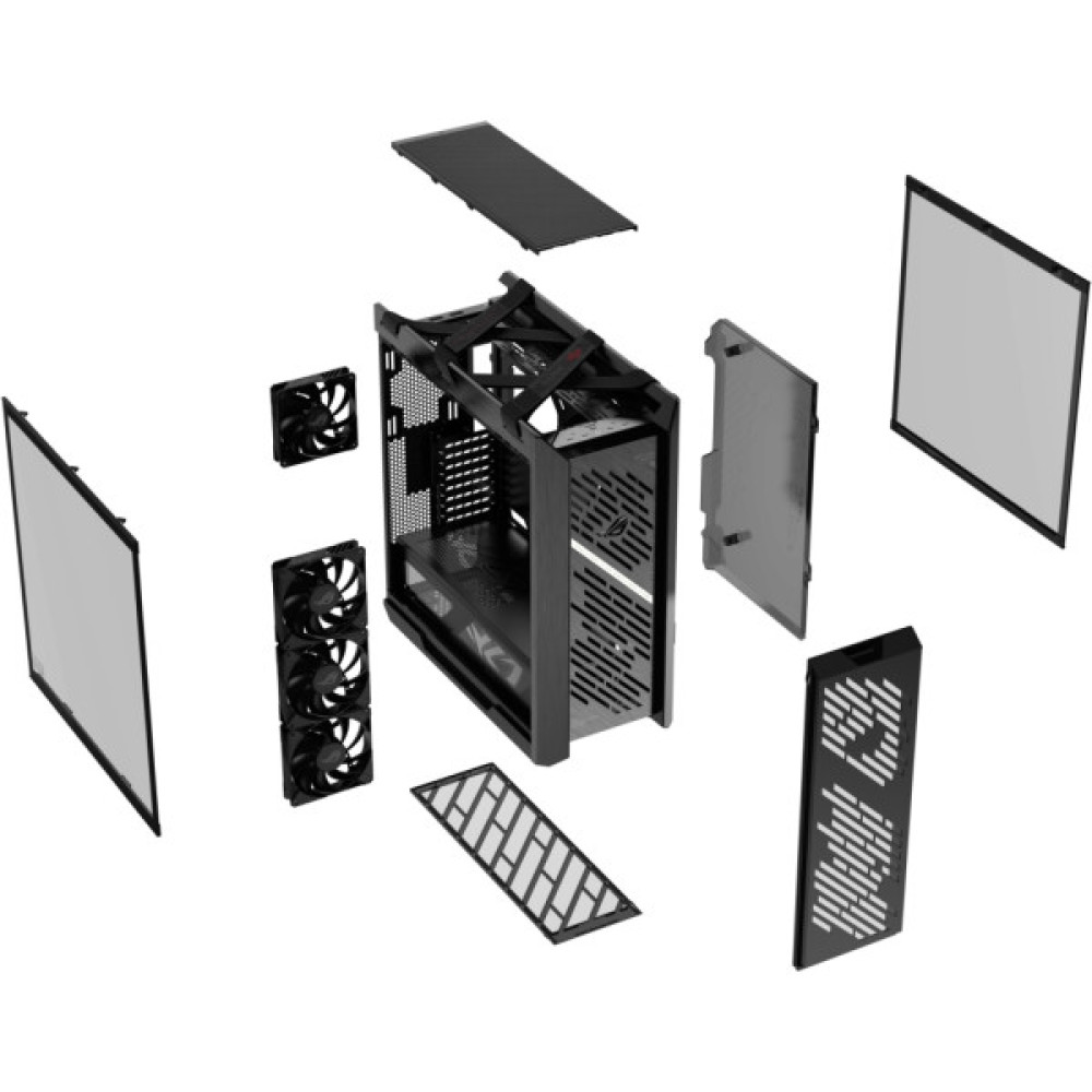 Корпус для ПК ASUS ROG Strix Helios II GX601S Black (90DC00W0-B39000)