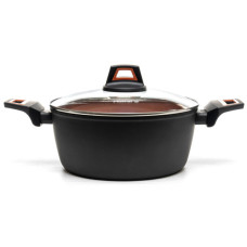 Каструля Hölmer кована з кришкою CR-1342-SBMCL Carrot 4,2 л (CR-1342-SBMCL Carrot)