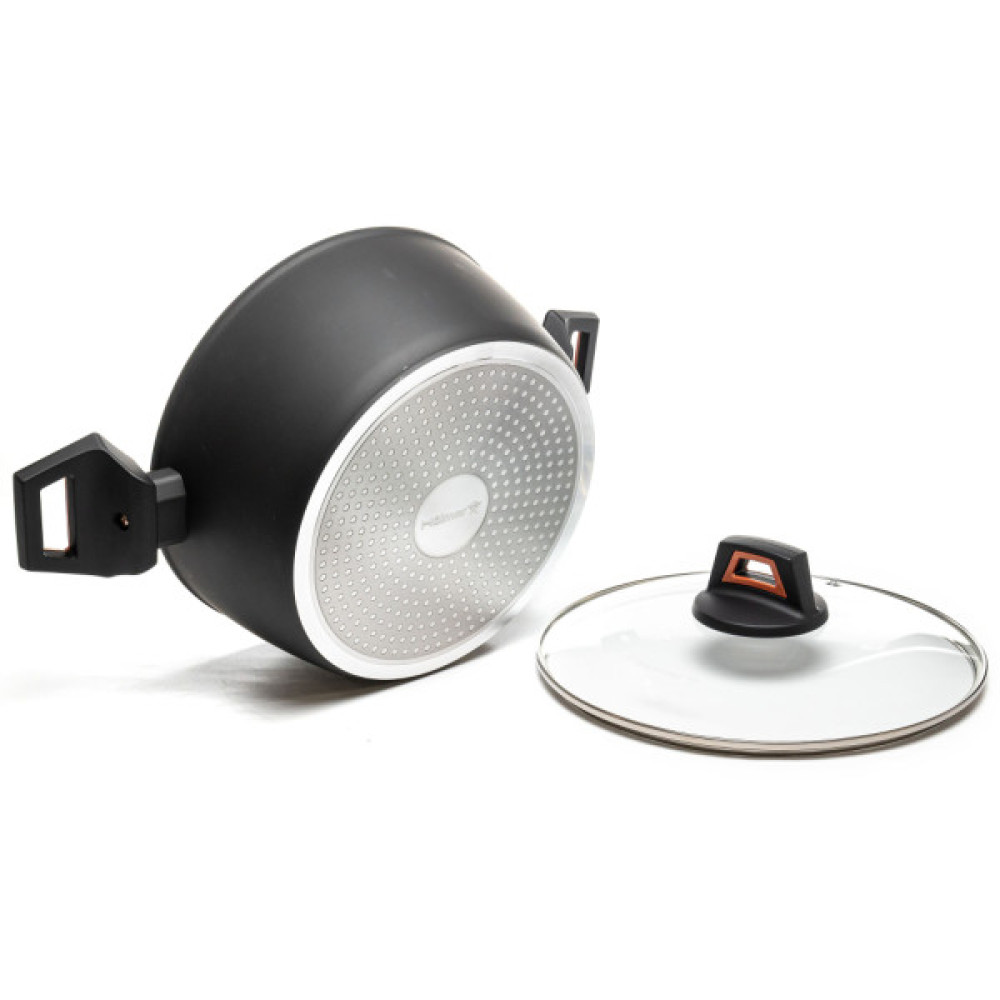Каструля Hölmer кована з кришкою CR-1342-SBMCL Carrot 4,2 л (CR-1342-SBMCL Carrot)