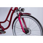 Електровелосипед Dorozhnik 28" eCORAL DD FR рама-19" 48B 17.5А*г 500Вт 2026 рубіновий (ELB-D-28-121)