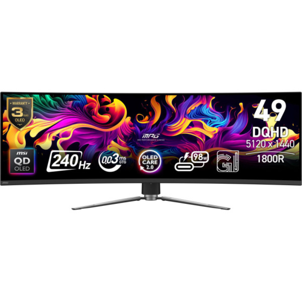Монітор MSI MPG 491CQPX QD-OLED