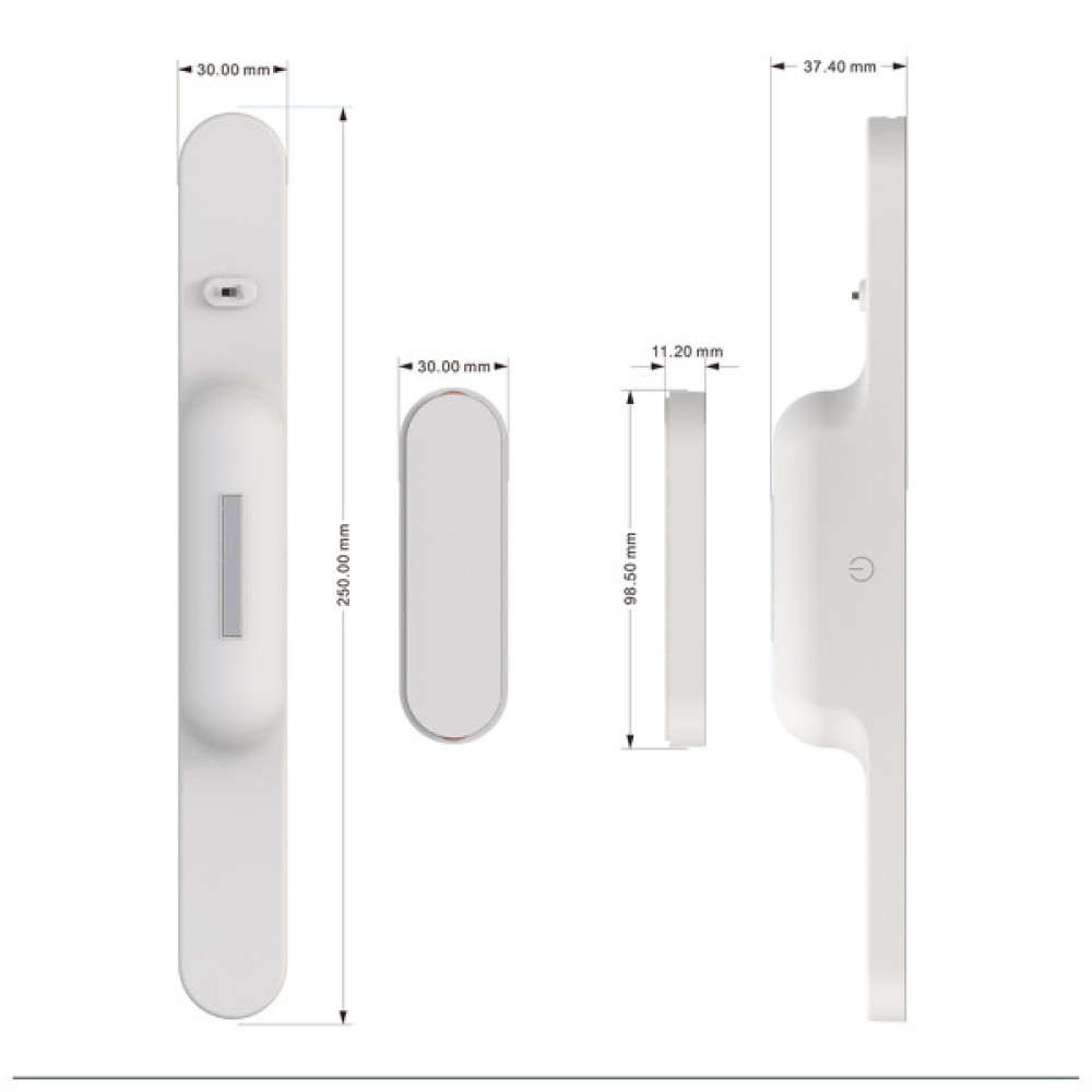 Настільна лампа ColorWay Magnetic Multi-Functional, 3W, battery 1800 mAh (CW-DL11MMB-W)