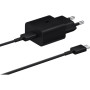 Зарядний пристрій Samsung USB-С 15W Black + Cable USB-C 1m (EP-T1510XBEGEU) Зарядний пристрій Samsung USB-С 15W Black + Cable USB-C 1m (EP-T1510XBEGEU)