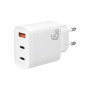 Зарядний пристрій XO L117 2xUSB-C PD45W + 1xUSB-A QC3.0 White (L117.white) Зарядний пристрій XO L117 2xUSB-C PD45W + 1xUSB-A QC3.0 White (L117.white)