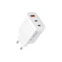 Зарядний пристрій XO L117 2xUSB-C PD45W + 1xUSB-A QC3.0 White (L117.white) Зарядний пристрій XO L117 2xUSB-C PD45W + 1xUSB-A QC3.0 White (L117.white)