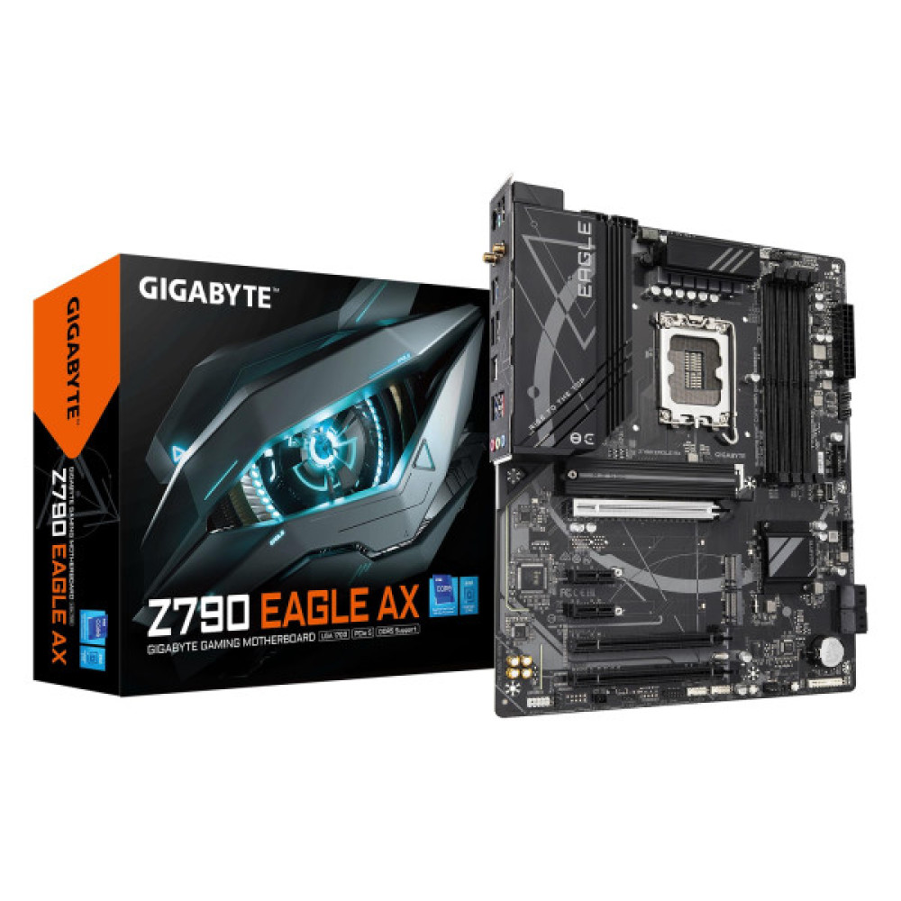 Материнська плата GIGABYTE Z790 EAGLE AX s1700 Z790 4xDDR5 M.2 HDMI DP Wi-Fi ATX